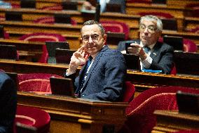 Finance Bill debate at the Senate - Paris