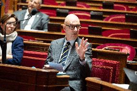 Finance Bill debate at the Senate - Paris