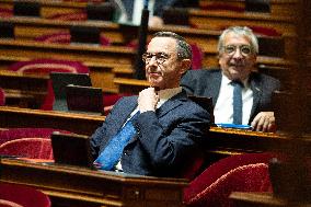 Finance Bill debate at the Senate - Paris