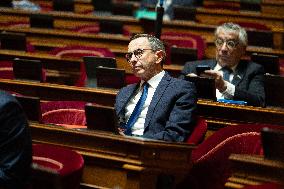 Finance Bill debate at the Senate - Paris