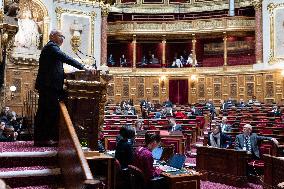 Finance Bill debate at the Senate - Paris