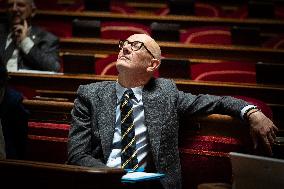 Finance Bill debate at the Senate - Paris