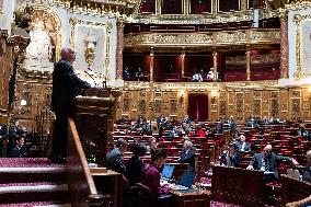 Finance Bill debate at the Senate - Paris