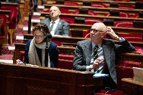 Finance Bill debate at the Senate - Paris