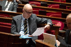 Finance Bill debate at the Senate - Paris