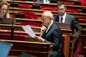 Finance Bill debate at the Senate - Paris