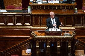 Finance Bill debate at the Senate - Paris