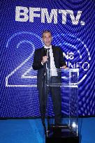 Exclusive - BFMTV 20th Anniversary - Paris