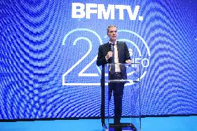 Exclusive - BFMTV 20th Anniversary - Paris