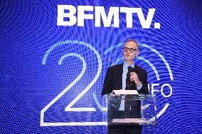 Exclusive - BFMTV 20th Anniversary - Paris