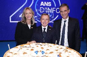 Exclusive - BFMTV 20th Anniversary - Paris