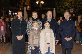 NO TABLOIDS - Launch Of The Christmas Lights - Monaco