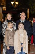 NO TABLOIDS - Launch Of The Christmas Lights - Monaco