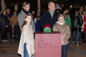 NO TABLOIDS - Launch Of The Christmas Lights - Monaco