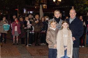 NO TABLOIDS - Launch Of The Christmas Lights - Monaco