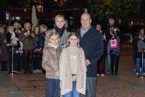 NO TABLOIDS - Launch Of The Christmas Lights - Monaco