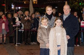 NO TABLOIDS - Launch Of The Christmas Lights - Monaco