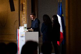 Award ceremony for the Prix Goncourt des Lyceens - Paris