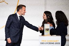Award ceremony for the Prix Goncourt des Lyceens - Paris