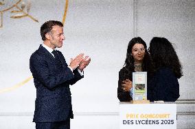 Award ceremony for the Prix Goncourt des Lyceens - Paris