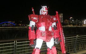 Gundam Art Exhibition at BANDAI NAMCO Carnival in Shanghai