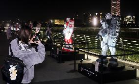 Gundam Art Exhibition at BANDAI NAMCO Carnival in Shanghai