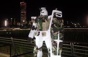 Gundam Art Exhibition at BANDAI NAMCO Carnival in Shanghai