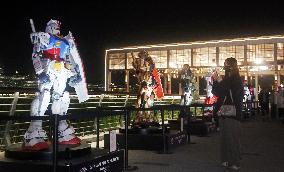 Gundam Art Exhibition at BANDAI NAMCO Carnival in Shanghai