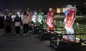 Gundam Art Exhibition at BANDAI NAMCO Carnival in Shanghai