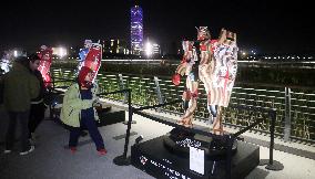 Gundam Art Exhibition at BANDAI NAMCO Carnival in Shanghai