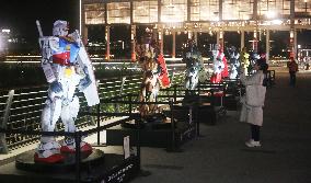 Gundam Art Exhibition at BANDAI NAMCO Carnival in Shanghai