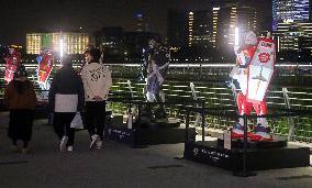 Gundam Art Exhibition at BANDAI NAMCO Carnival in Shanghai