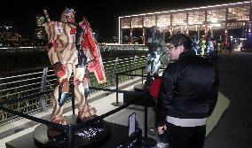 Gundam Art Exhibition at BANDAI NAMCO Carnival in Shanghai