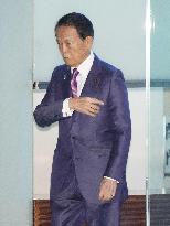 LDP Vice President Aso