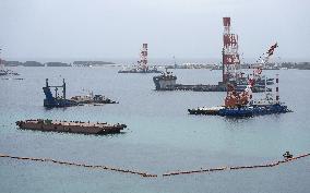 Site for U.S. base relocation in Okinawa