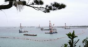 Site for U.S. base relocation in Okinawa