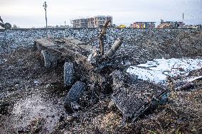 Train-truck collision