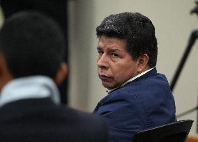 Former Peruvian President Pedro Castillo Trial - Lima