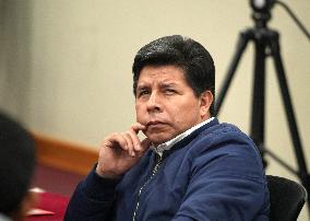 Former Peruvian President Pedro Castillo Trial - Lima