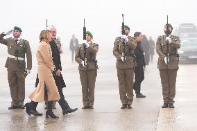 German President arrives in the Basque Country - Spain