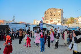 Recreational Event For Palestinian Children in Rashad Al Shawwa - Gaza