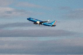Pope Leo XIV Boards Plane On His Way To Turkey - Rome
