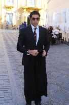 Francisco Rivera and Lourdes Montes Baptize Their Son Nicolas - Seville