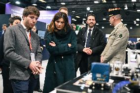 Alice Rufo visits Defence Innovation Forum - FID in Paris FA