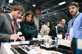 Alice Rufo visits Defence Innovation Forum - FID in Paris FA