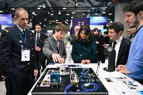 Alice Rufo visits Defence Innovation Forum - FID in Paris FA