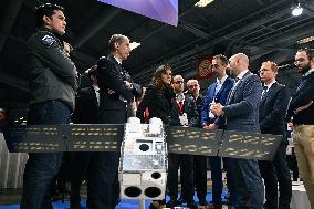 Alice Rufo visits Defence Innovation Forum - FID in Paris FA