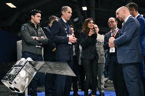 Alice Rufo visits Defence Innovation Forum - FID in Paris FA