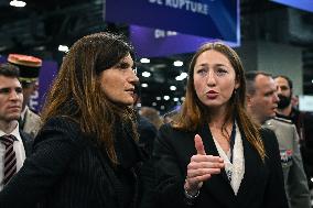 Alice Rufo visits Defence Innovation Forum - FID in Paris FA