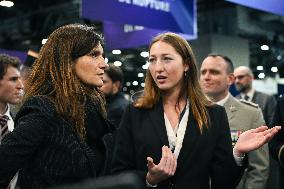 Alice Rufo visits Defence Innovation Forum - FID in Paris FA